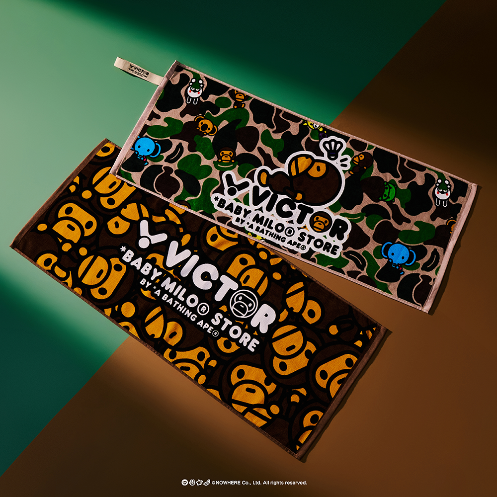 Victor x Baby Milo Store Towel TW512BM-G (Jungle Camo) - COMING SOON