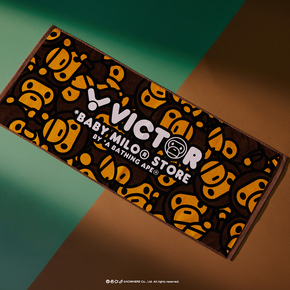 Victor x Baby Milo Store Towel TW513BM-W (Ape Camo) - COMING SOON