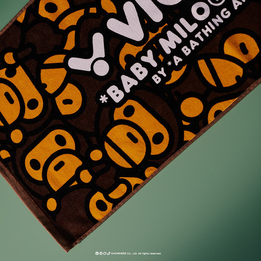 Victor x Baby Milo Store Towel TW513BM-W (Ape Camo) – JoyBadminton Victor x Baby Milo Store Towel TW513BM-W (Ape Camo) – JoyBadminton