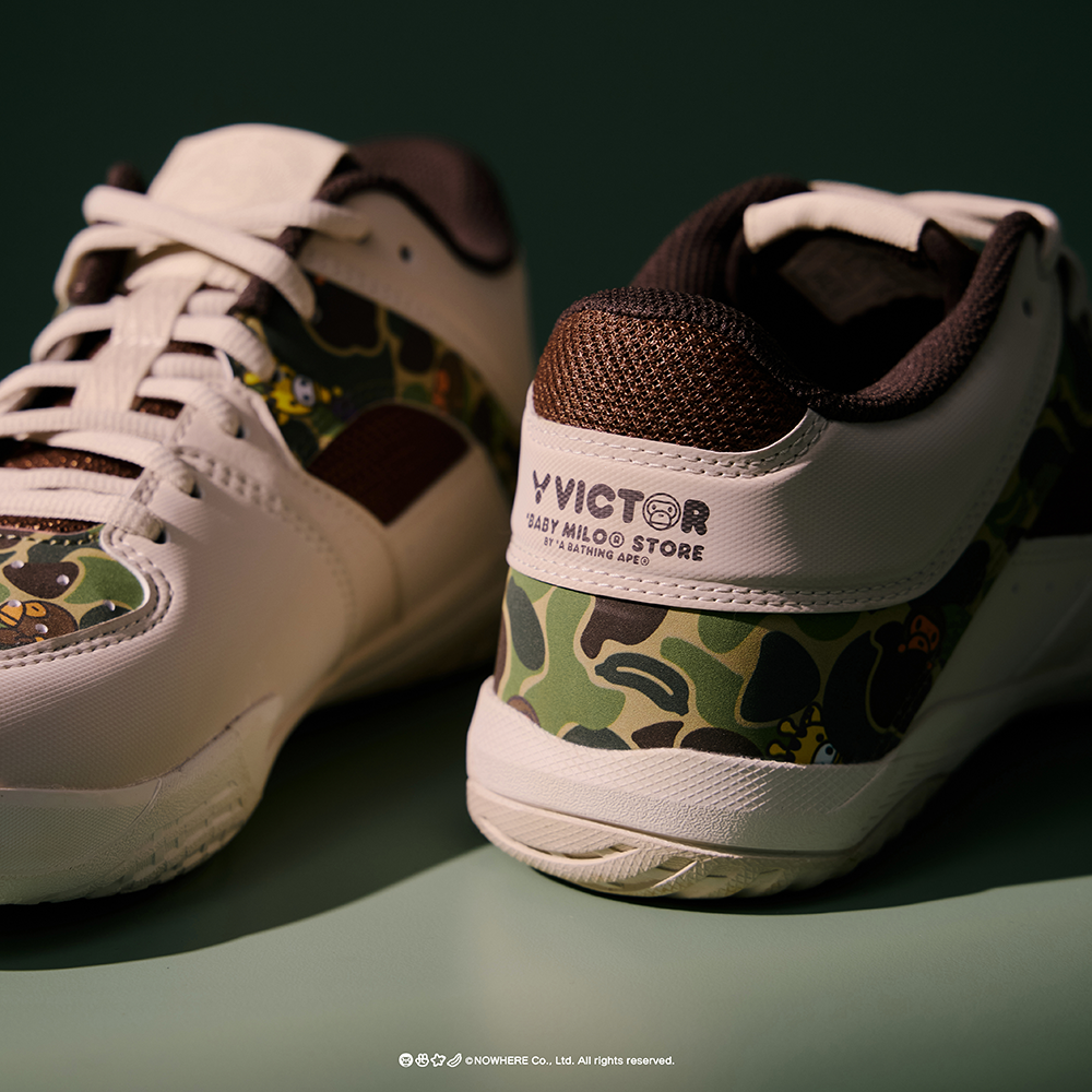 Victor x Baby Milo Store Badminton Shoes VG-BM-V (Milo Khaki Victor x Baby Milo Store Badminton Shoes VG-BM-V (Milo Khaki