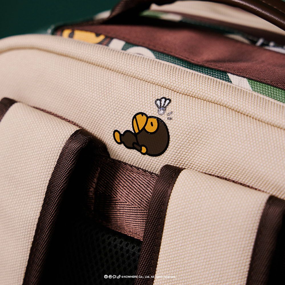 Victor x Baby Milo Store Backpack BR5049BM-V (Milo Khaki Victor x Baby Milo Store Backpack BR5049BM-V (Milo Khaki