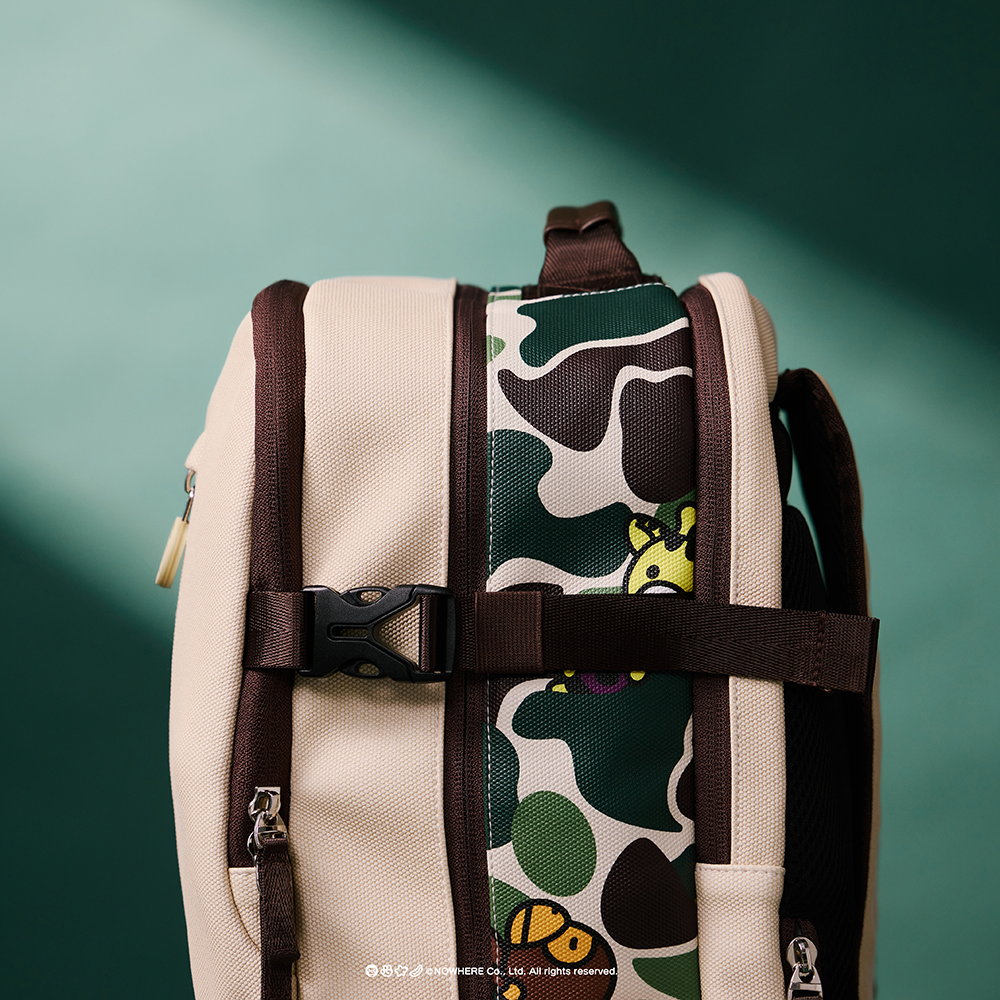 Victor x Baby Milo Store Backpack BR5049BM-V (Milo Khaki Victor x Baby Milo Store Backpack BR5049BM-V (Milo Khaki