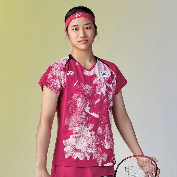 Yonex Special Edition 2023 Women's Tournament Shirt 20707EX (Reddish Rose) - PREORDER