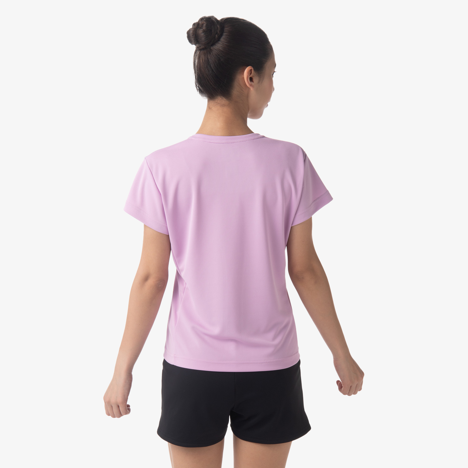 Yonex Women's Crew Neck Tournament Shirts 20738 (Mist Pink) 