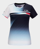 Yonex Special Edition 2023 Women's Tournament Shirt 233TS004F (White/Black) - PREORDER