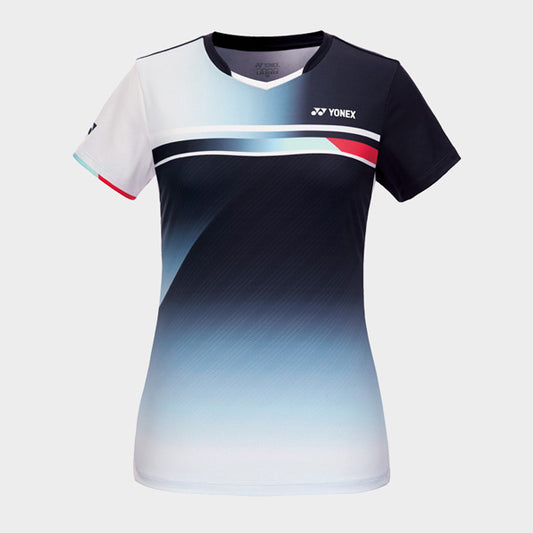 Yonex Special Edition 2023 Women's Tournament Shirt 233TS004F (White/Black) - PREORDER