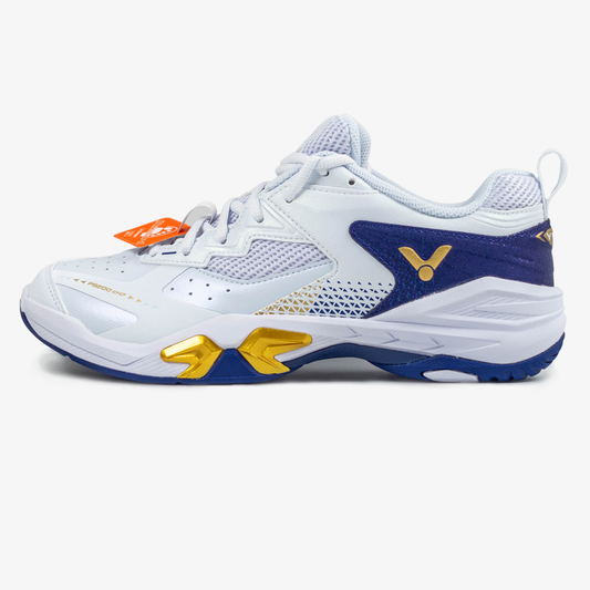 Victor P9200cHP-AB Court Shoe (Bright White/Medieval Blue)