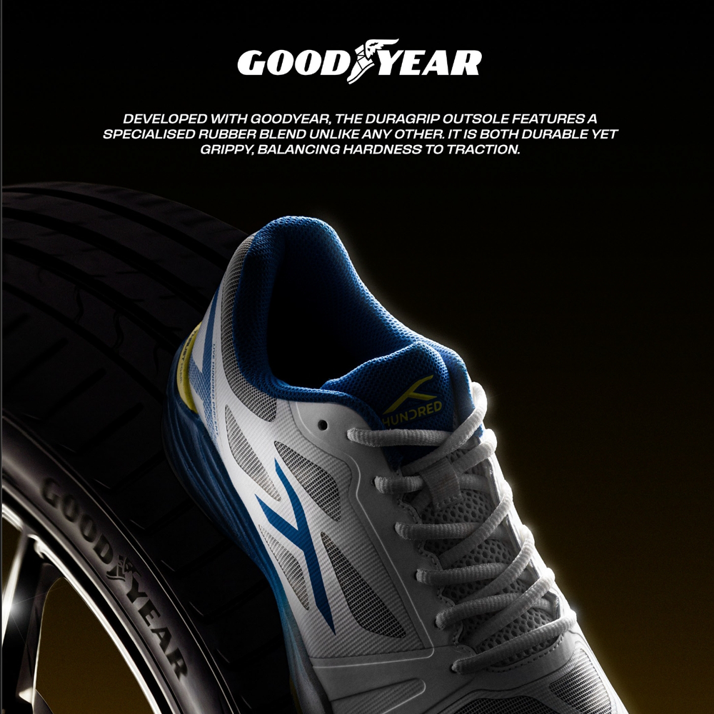 Hundred x Goodyear Phenom (White/Blue/Yellow) 2026 - PREORDER