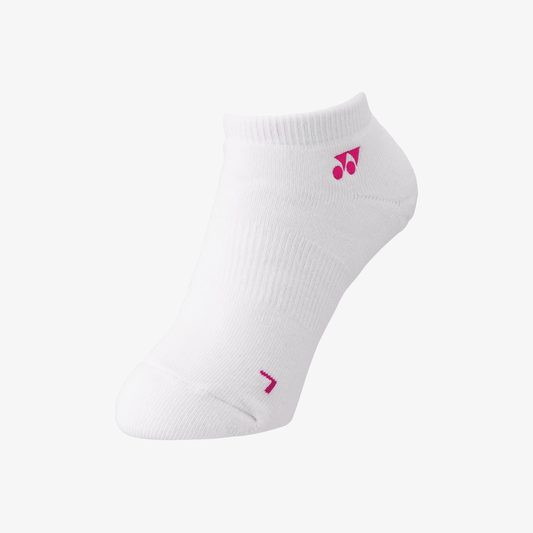 Yonex Women's Sports Low Cut Socks 29121WPS (White/Pink) 