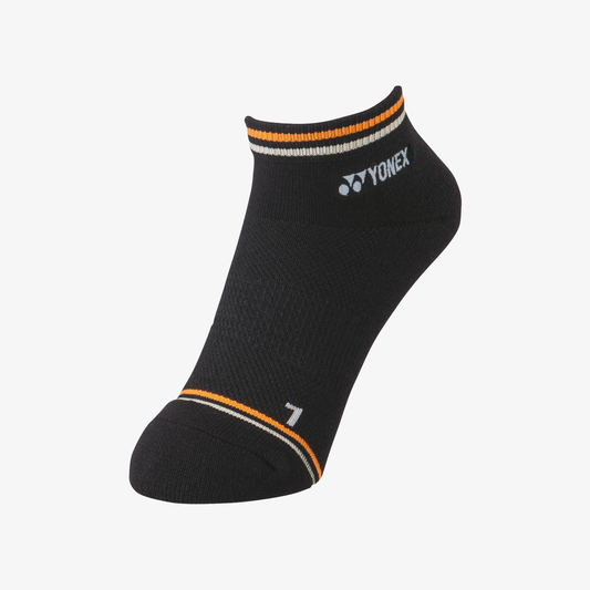 Yonex Women's Sports Low Cut Socks 29181BKOS (Black/Orange) 