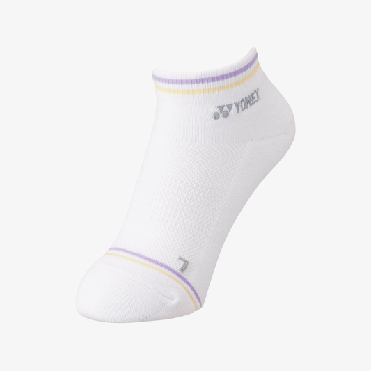 Yonex Women's Sports Low Cut Socks 29181WLVS (White/Lavender) 