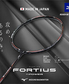 Mizuno Fortius 11 Power (Black/Orange) - PREORDER