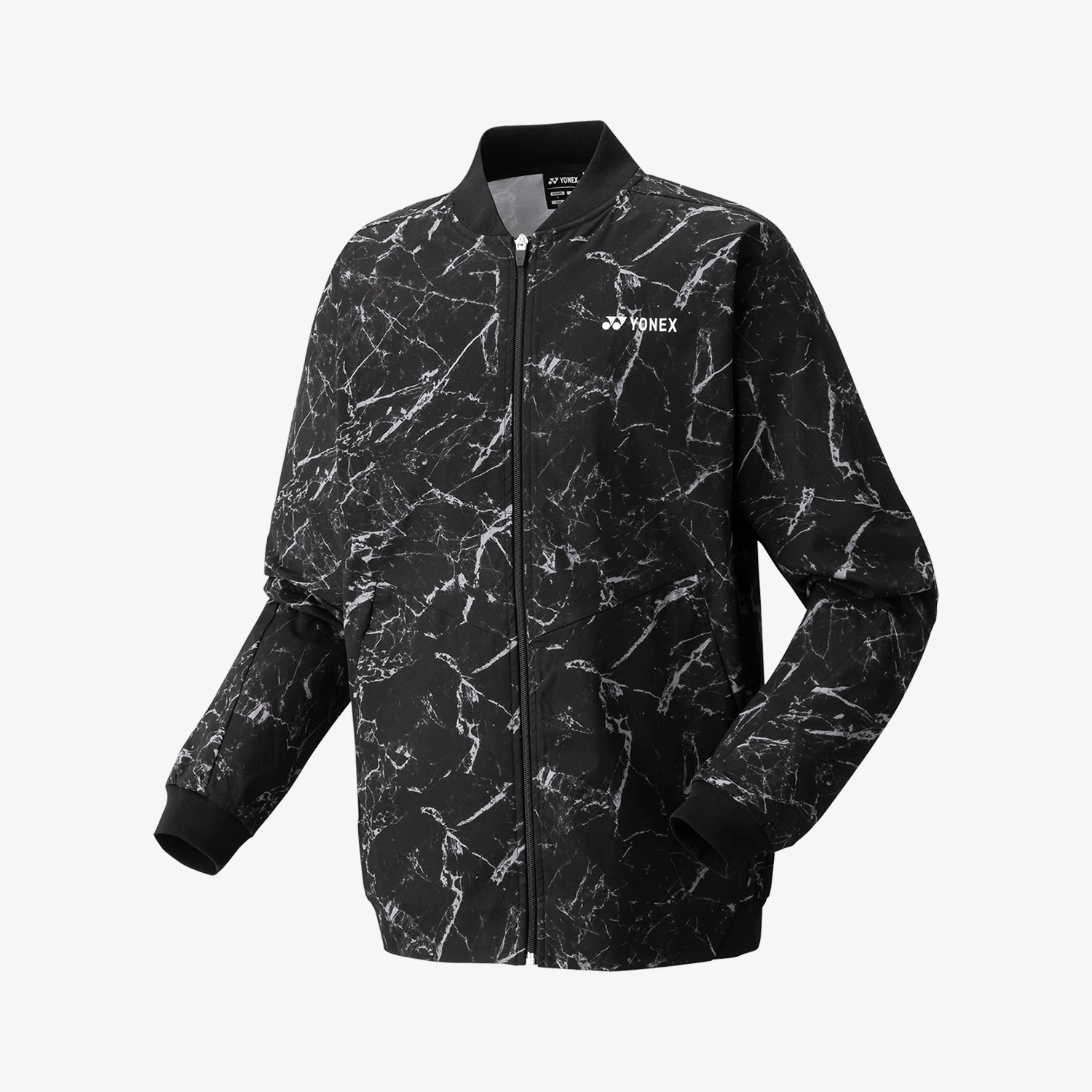 Yonex 2025 Men's Warm-Up Jacket YM0041 (Black)