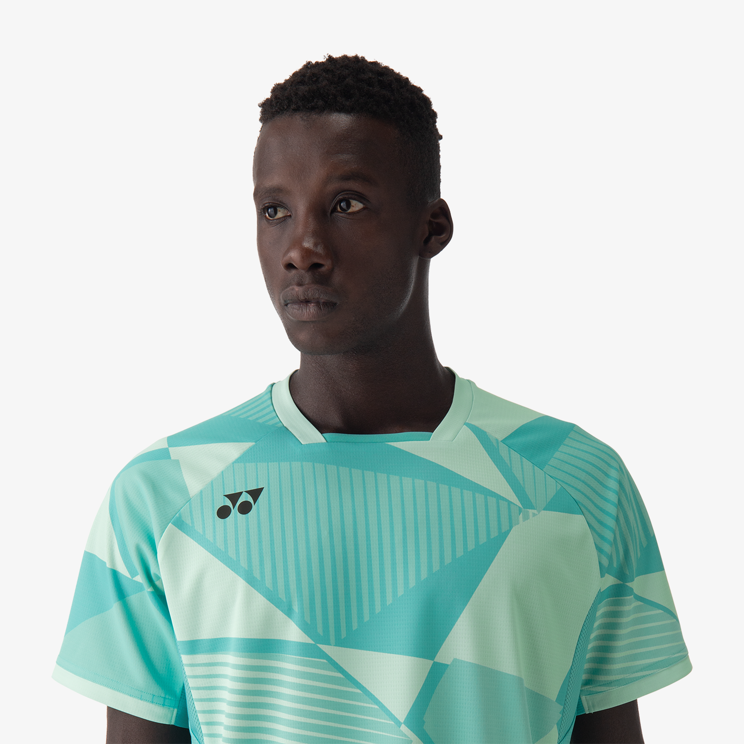 Yonex Men's Crew Neck Shirt 10635 (Clear Mint)