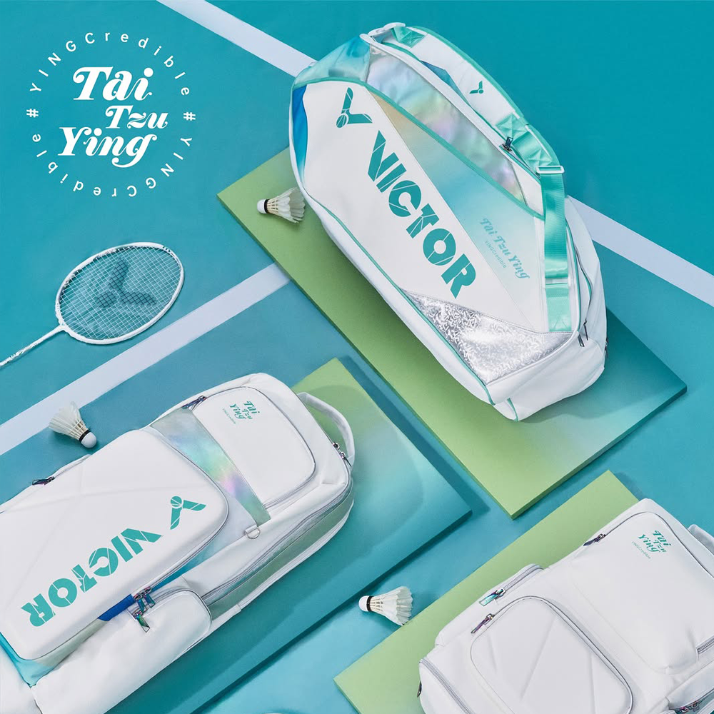 Victor Tai Tzu Ying Backpack BR5033TTY-AR (Bright White/ Cockatoo Green)