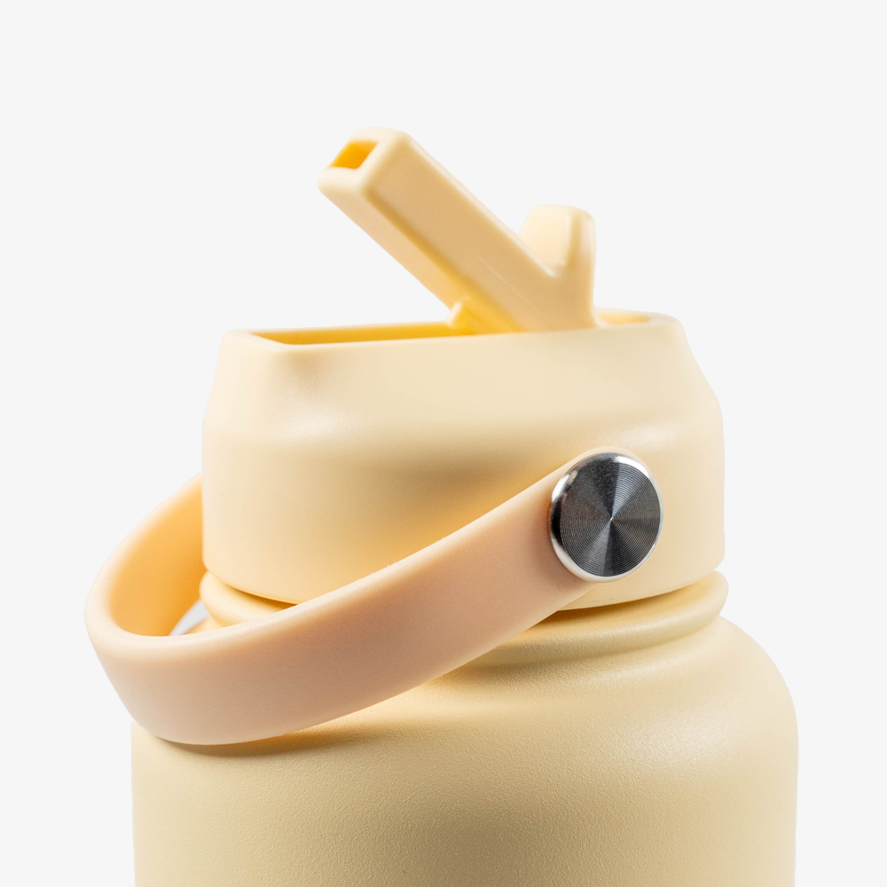 Joy Powder Coated Water Bottle (Ivory)