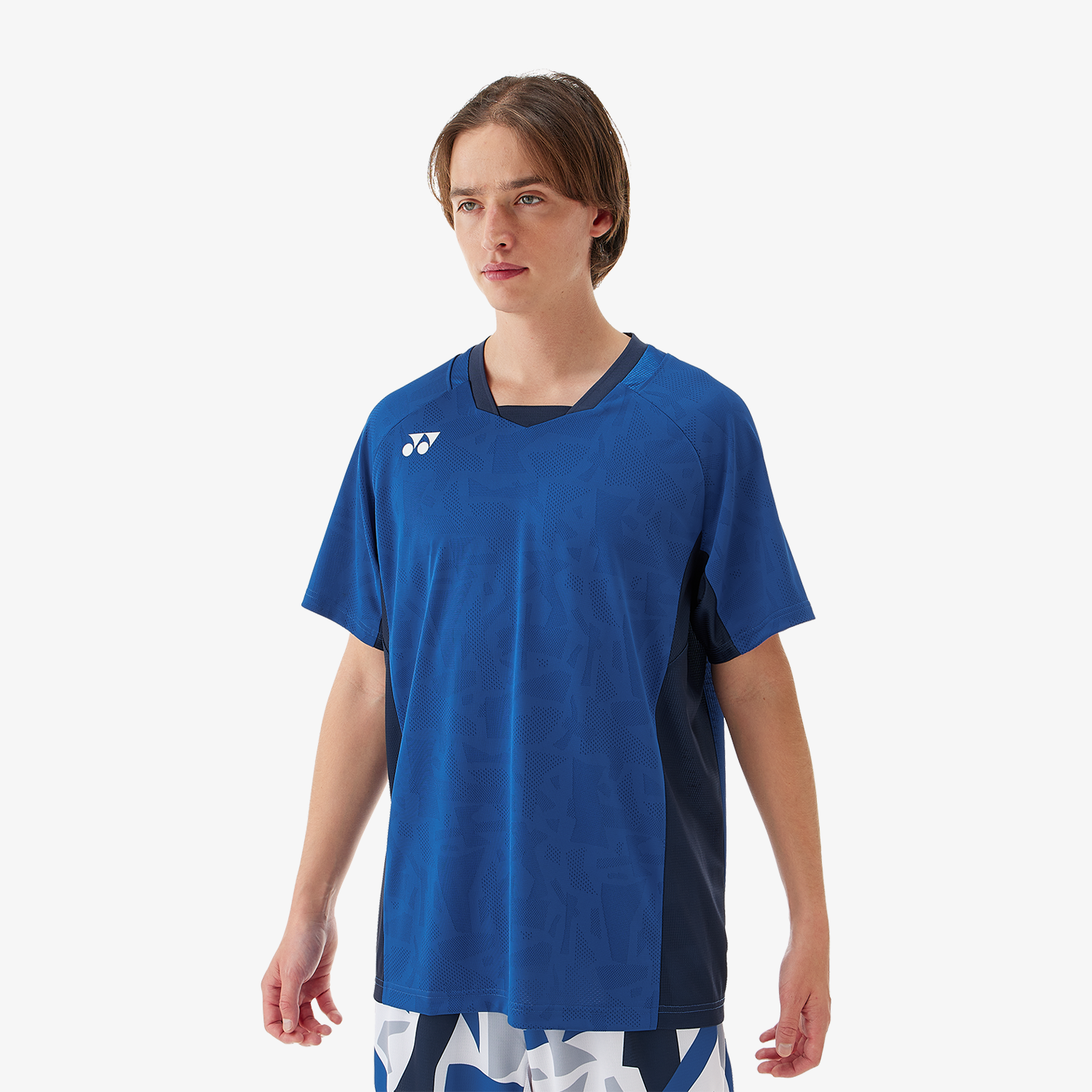 Yonex Men's Crew Neck Shirt 10634 (Royal Blue)
