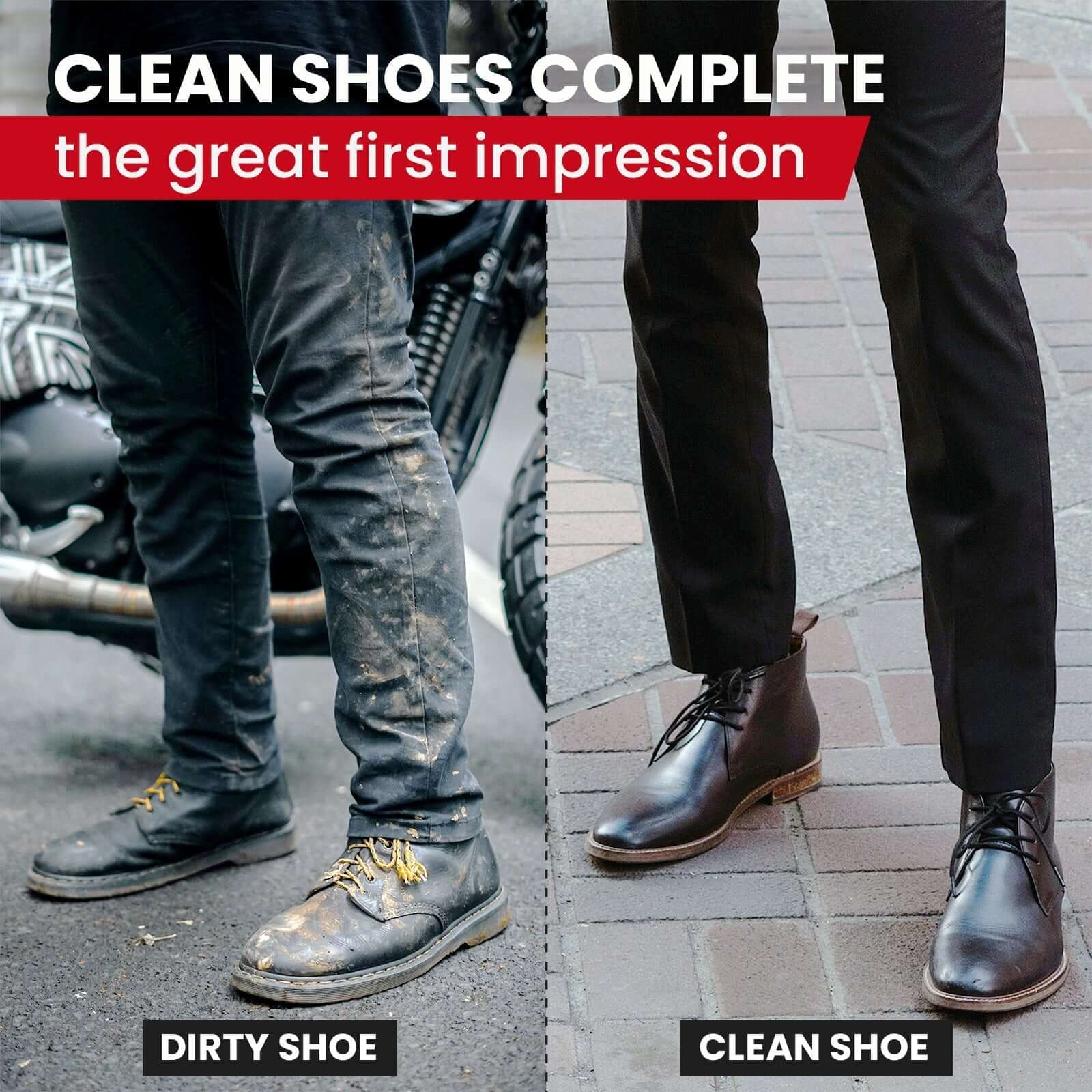 Shoe cleaning service, it's time to say goodbye to dirty shoes