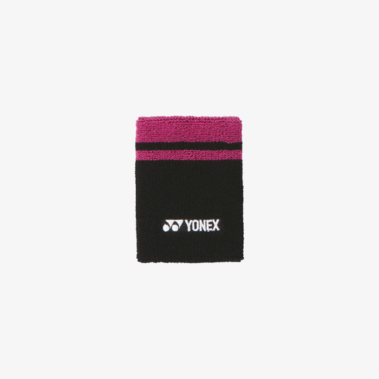 Yonex AC490BKP Wrist Band (Black/Pink) 