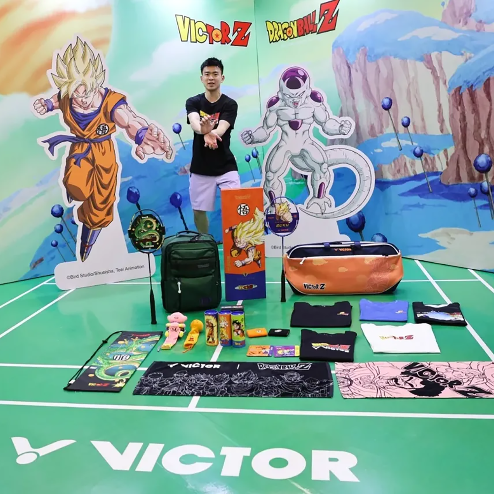 Victor x Dragon Ball Z Slipper 008DBZ-C (Black)