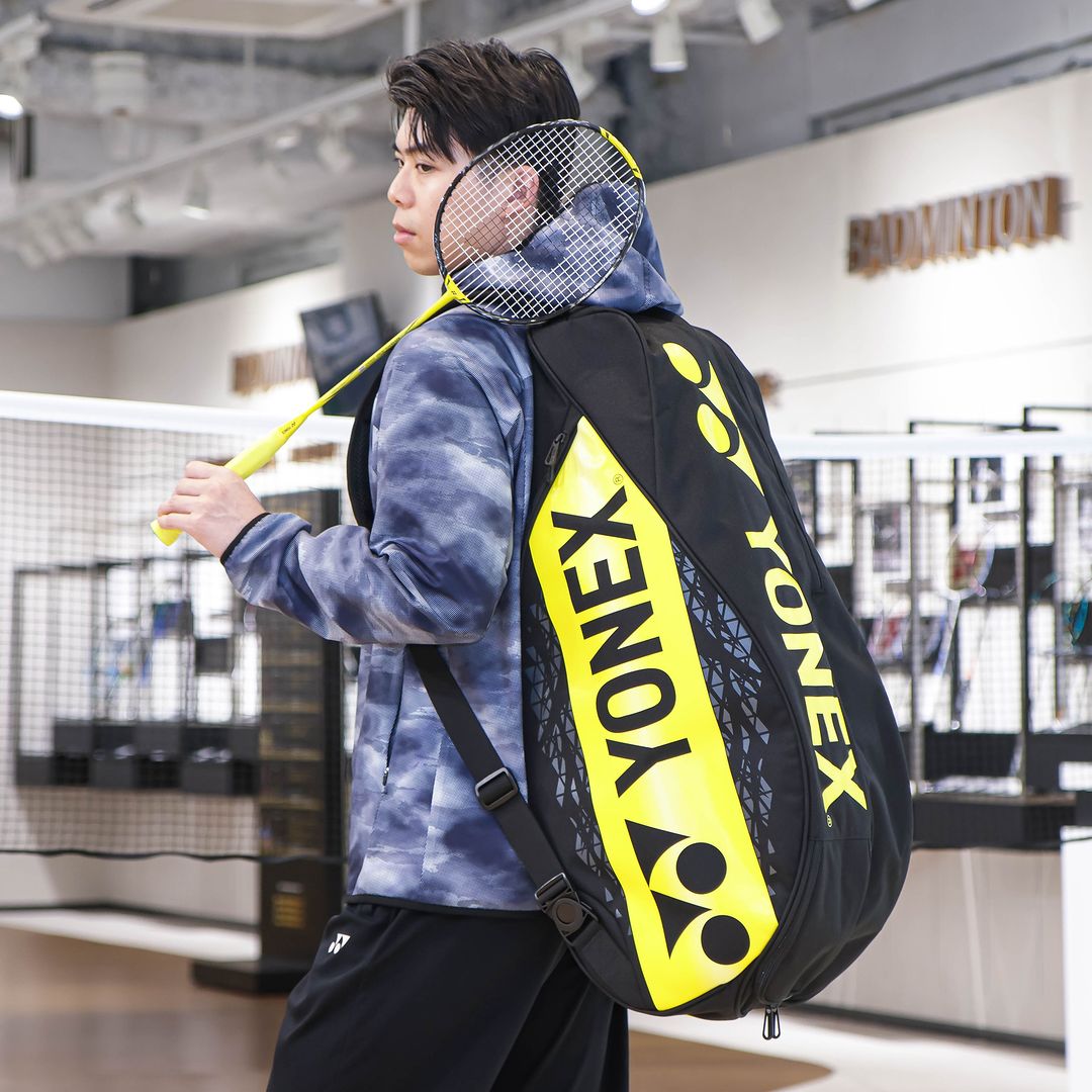 Yonex BA92226 (Lightning Yellow) Pro Badminton Tennis Racket 6pk Bag 