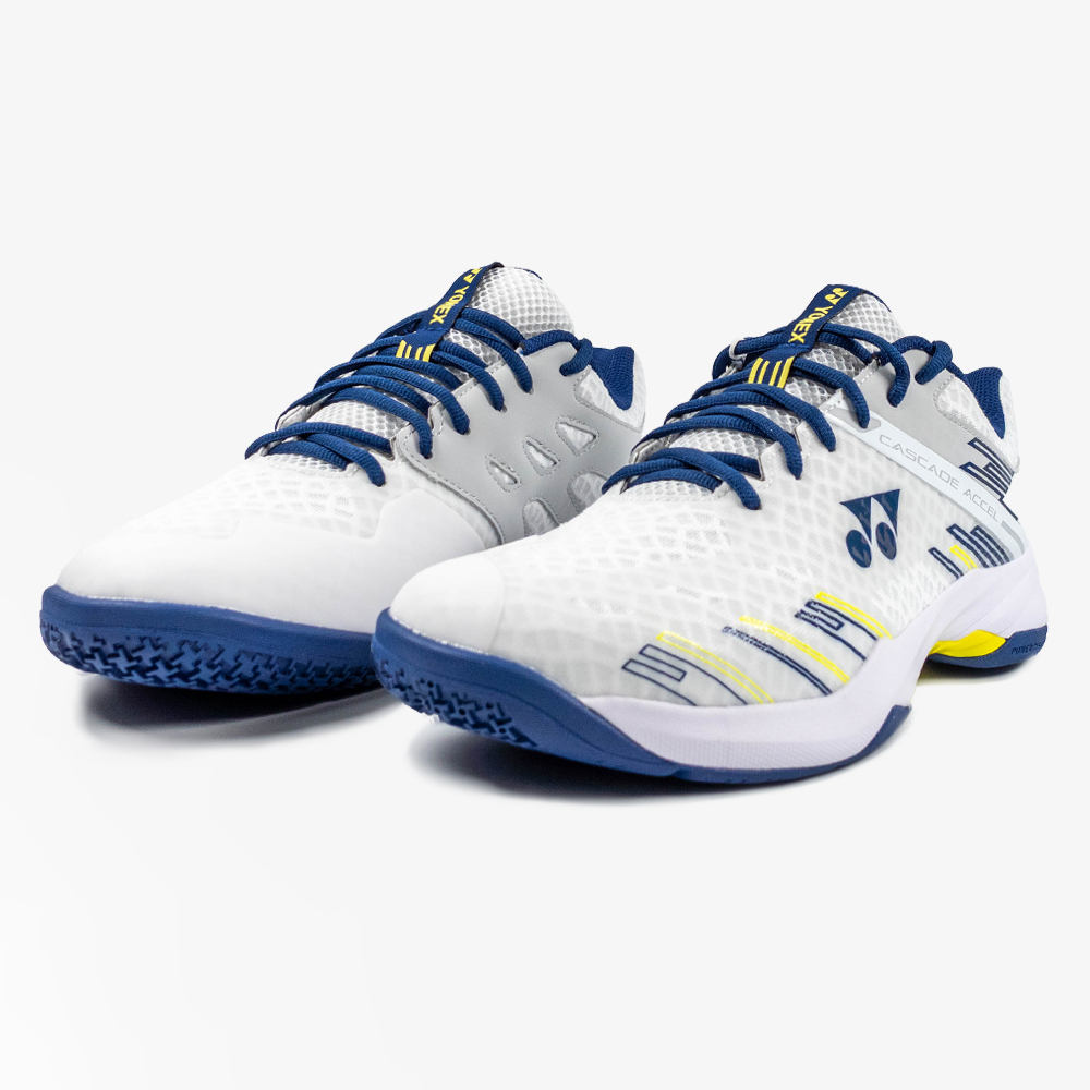 Yonex Cascade Accel (White/Navy) – JoyBadminton Yonex Cascade Accel (White/Navy) – JoyBadminton