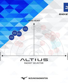 Mizuno Altius 01 Speed (White/Blue) -PREORDER