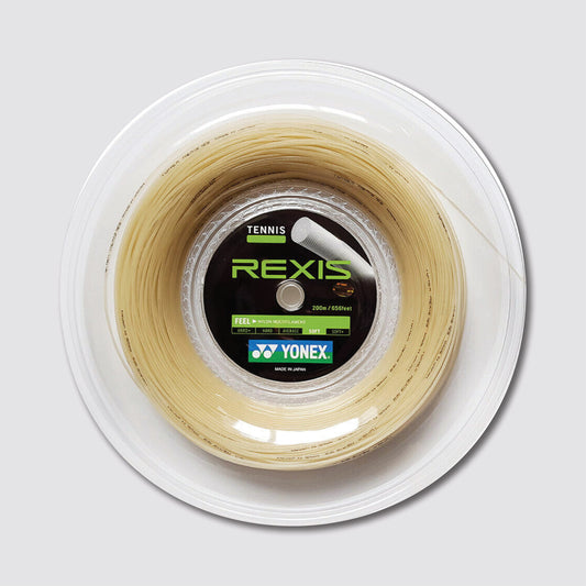 Yonex Rexis 130 / 16 200M Tennis String Reel (Off White)