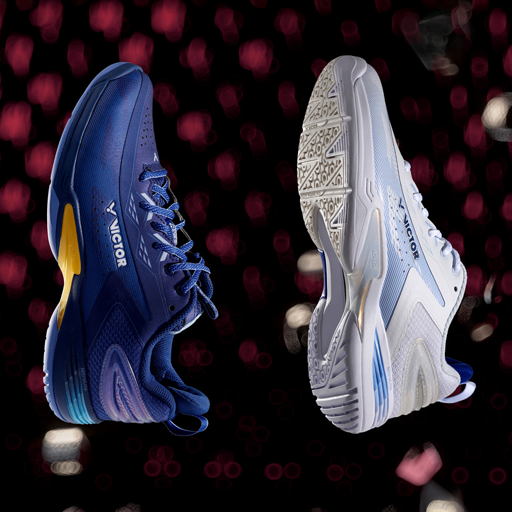 Victor A970cADV-B Court Shoe (Medieval Blue)