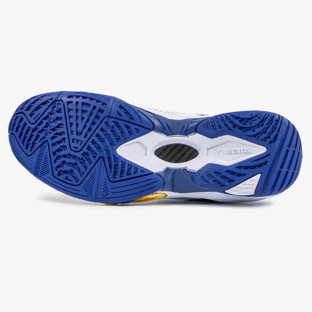 Victor P9200cHP-AB Court Shoe (Bright White/Medieval Blue)