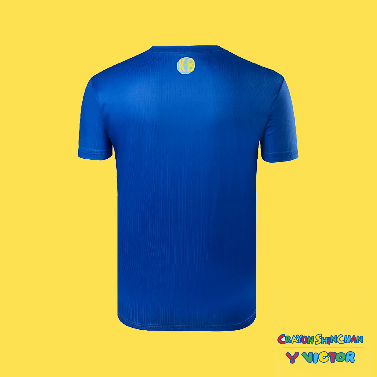 Victor x Crayon Shin Chan Unisex T-Shirt T-403CS-F (Blue)