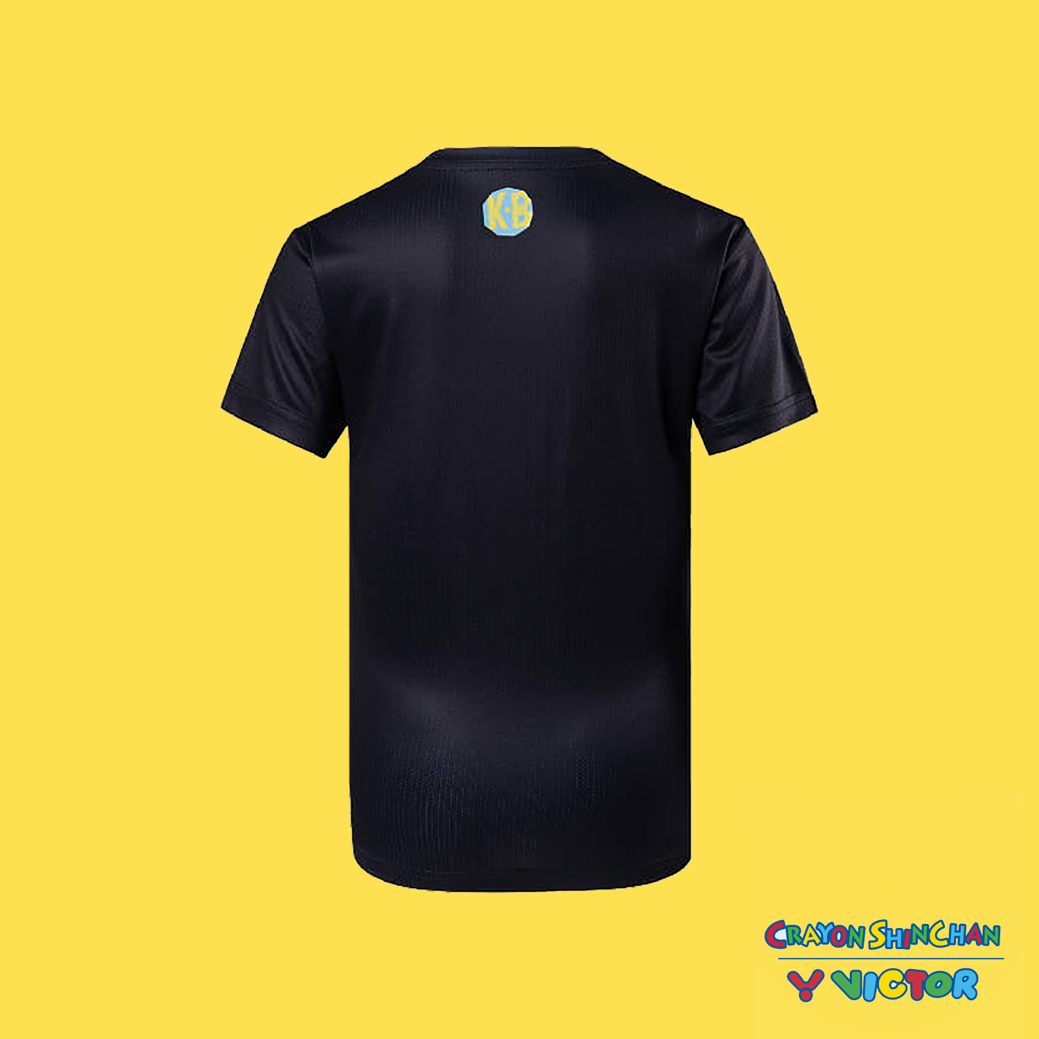 Victor x Crayon Shin Chan Junior T-Shirt T-403JRCS-C (Black) 