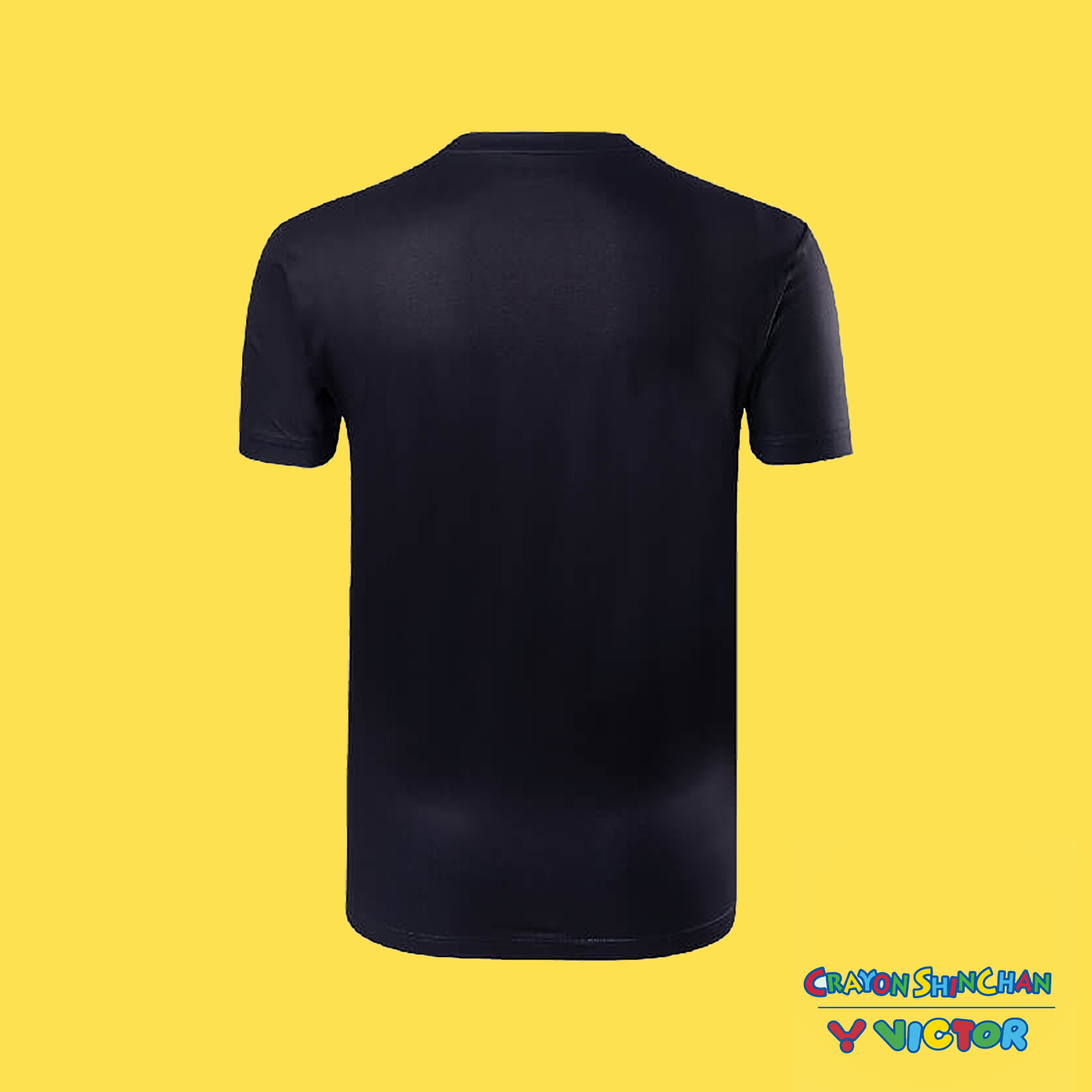 Victor x Crayon Shin Chan Unisex T-Shirt T-404CS-C (Black) 