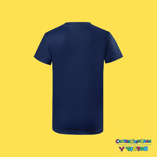 Victor x Crayon Shin Chan Junior T-Shirt T-404JRCS-B (Blue)