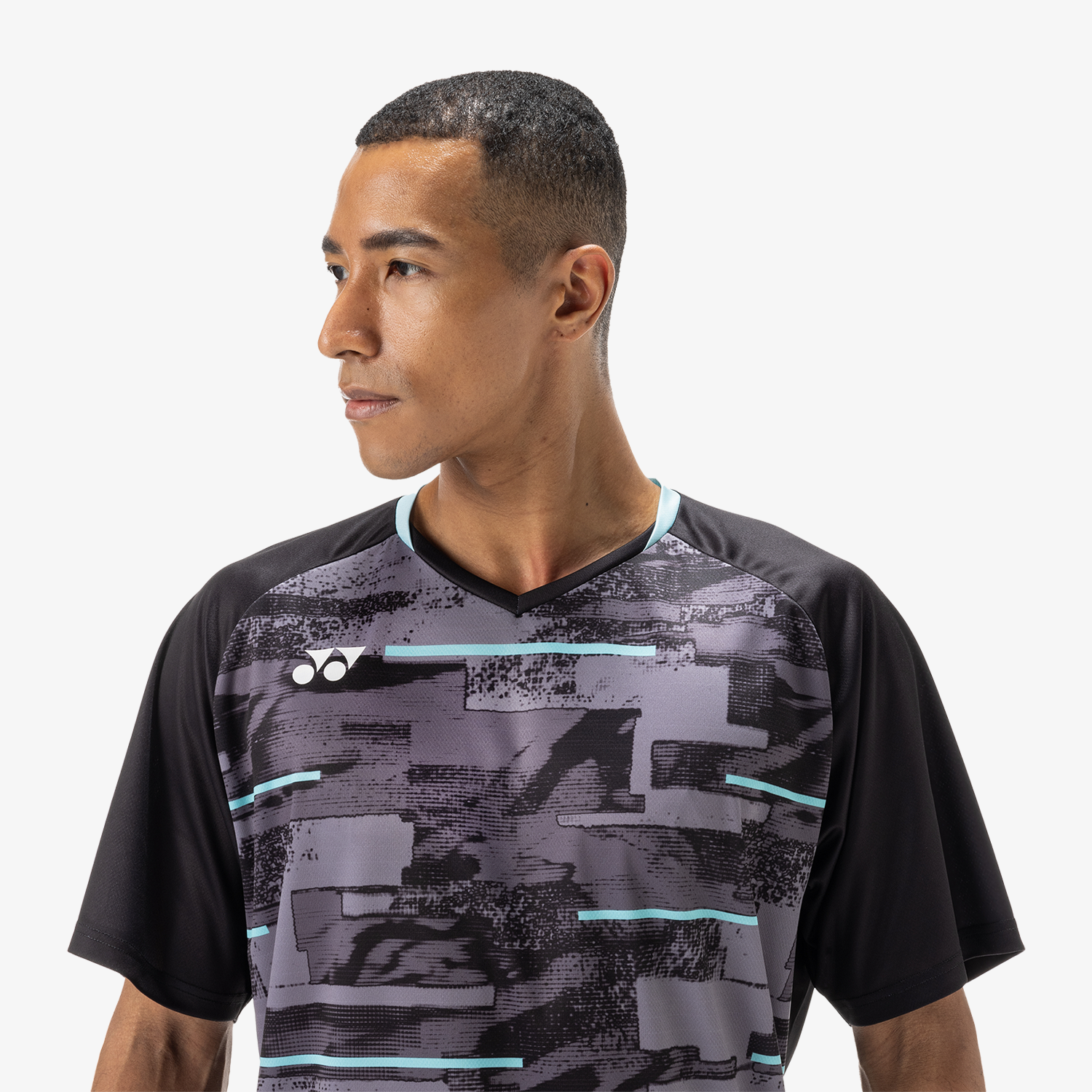 Yonex Men's Crew Neck Shirts YM0034 (Black)