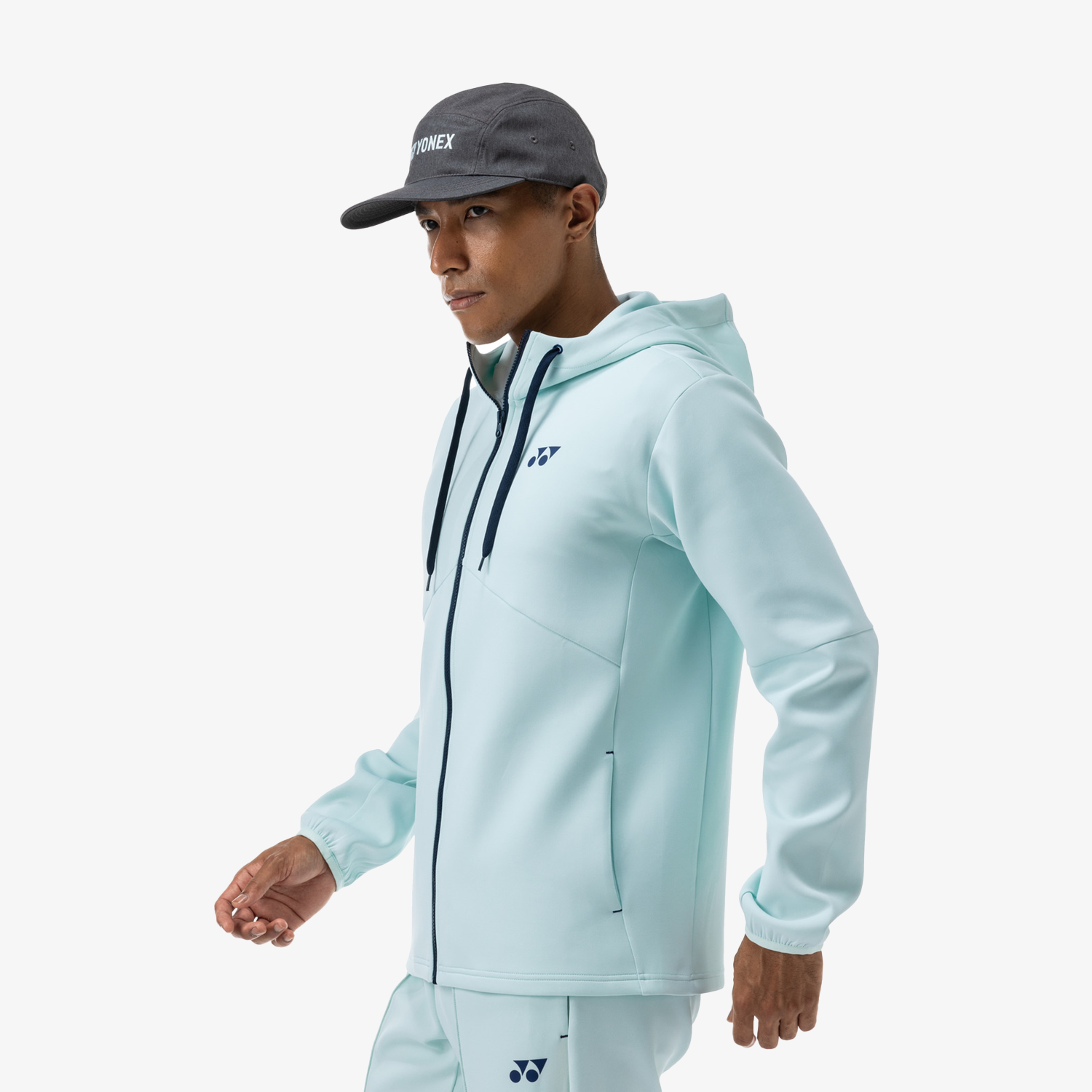 Yonex Unisex Sweat Hoodie 50144 (Crystal Blue)