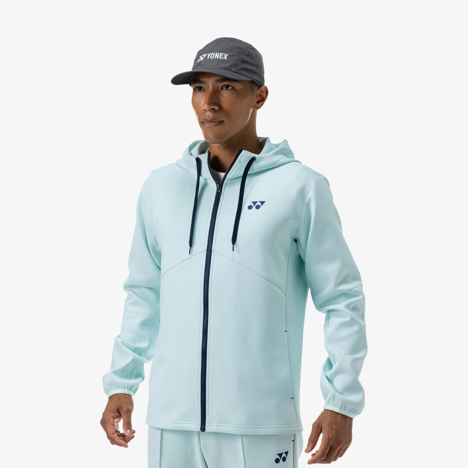 Yonex Unisex Sweat Hoodie 50144 (Crystal Blue)