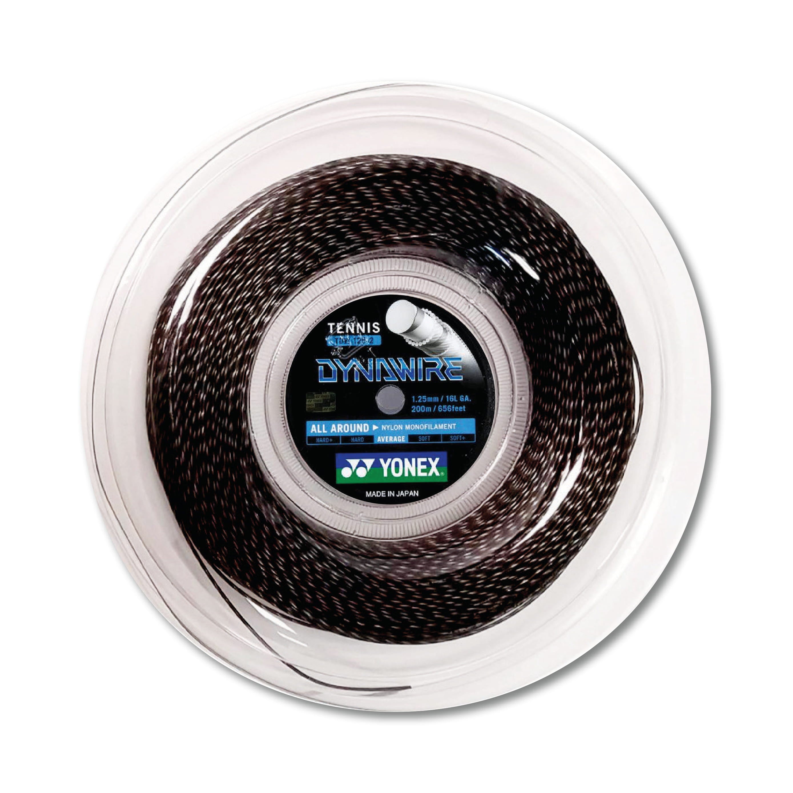 Yonex Dynawire 125 200m Tennis String - 16/1.25mm (Black)