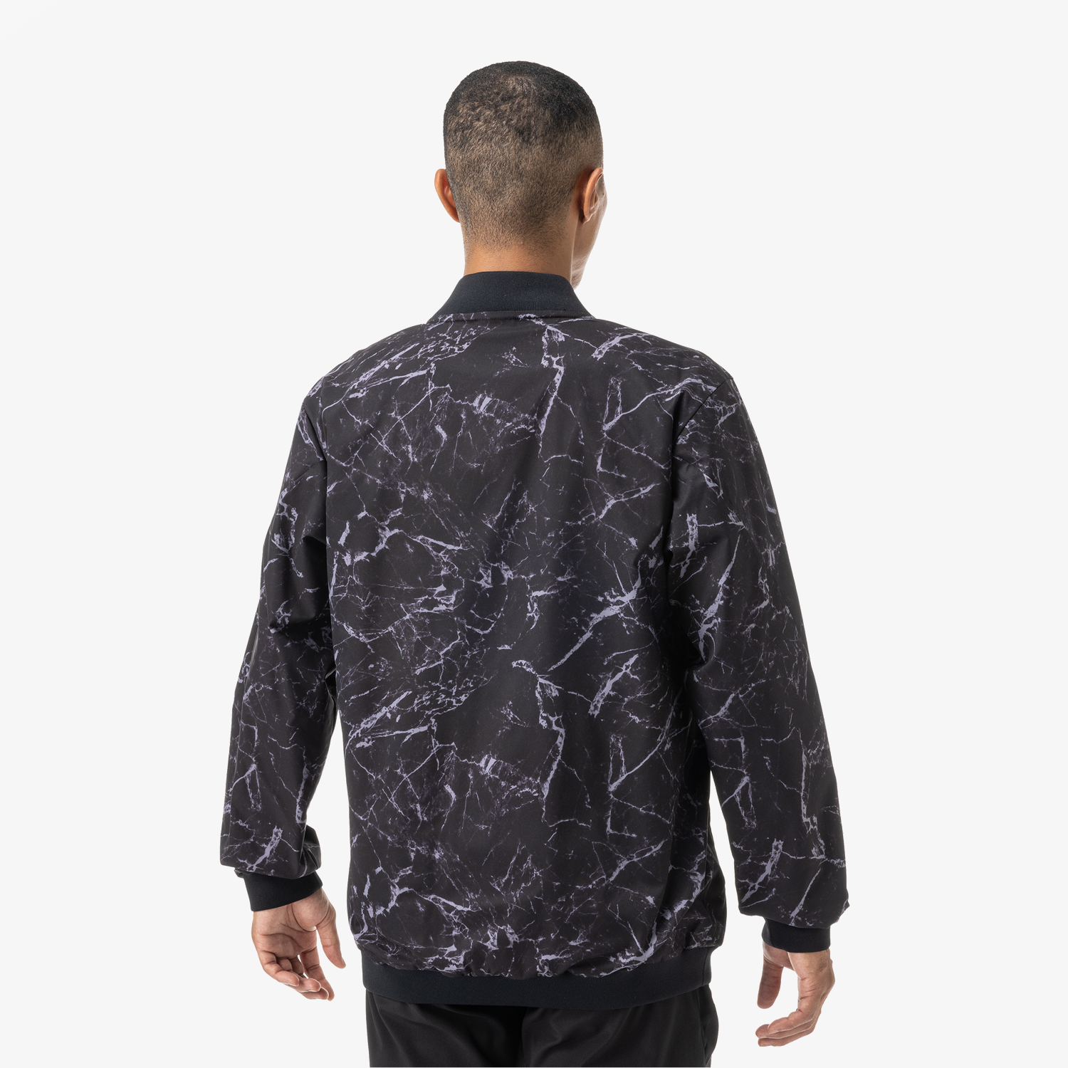 Yonex 2025 Men's Warm-Up Jacket YM0041 (Black)