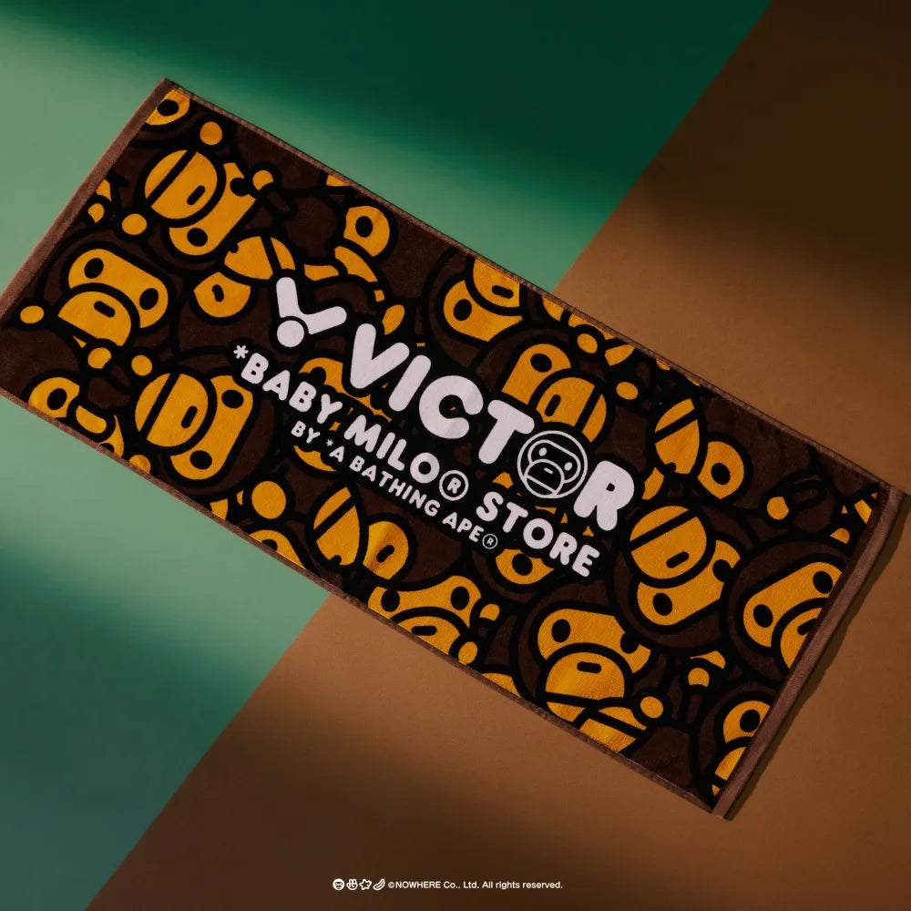 Victor x Baby Milo Store Towel TW513BM-W (Ape Camo) - COMING SOON