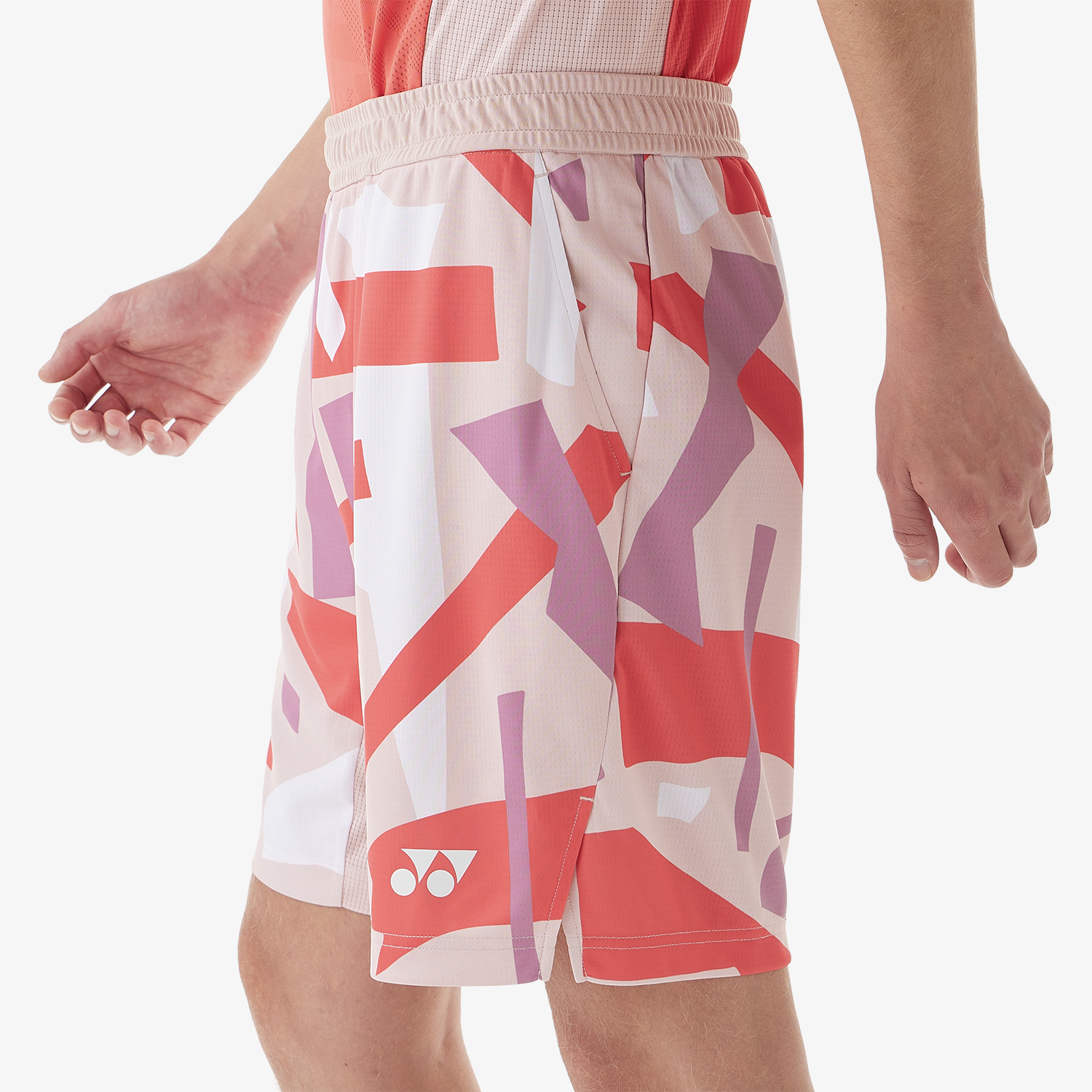 Yonex Men's Knit Shorts 15203 (Smoke Pink)