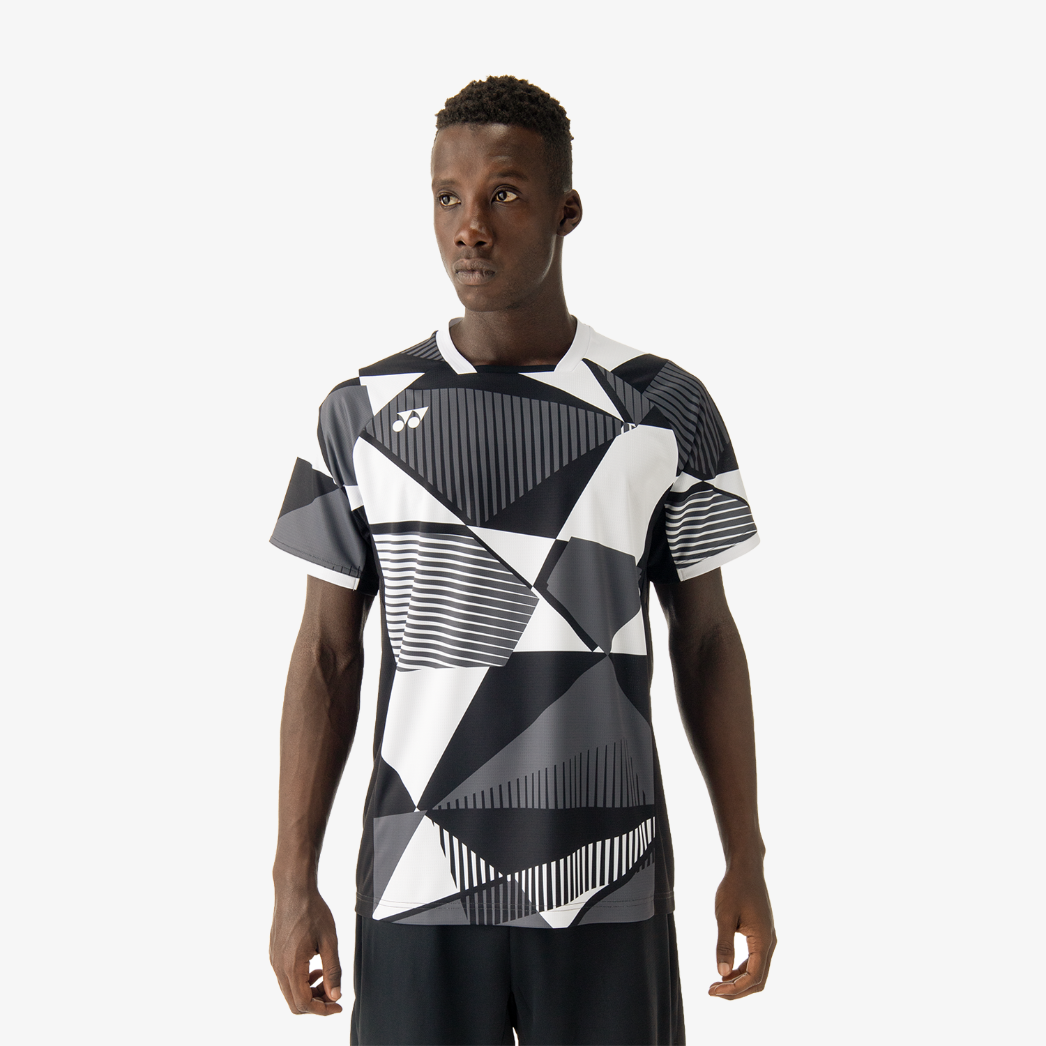 Yonex Men's Crew Neck Shirt 10635 (Black)