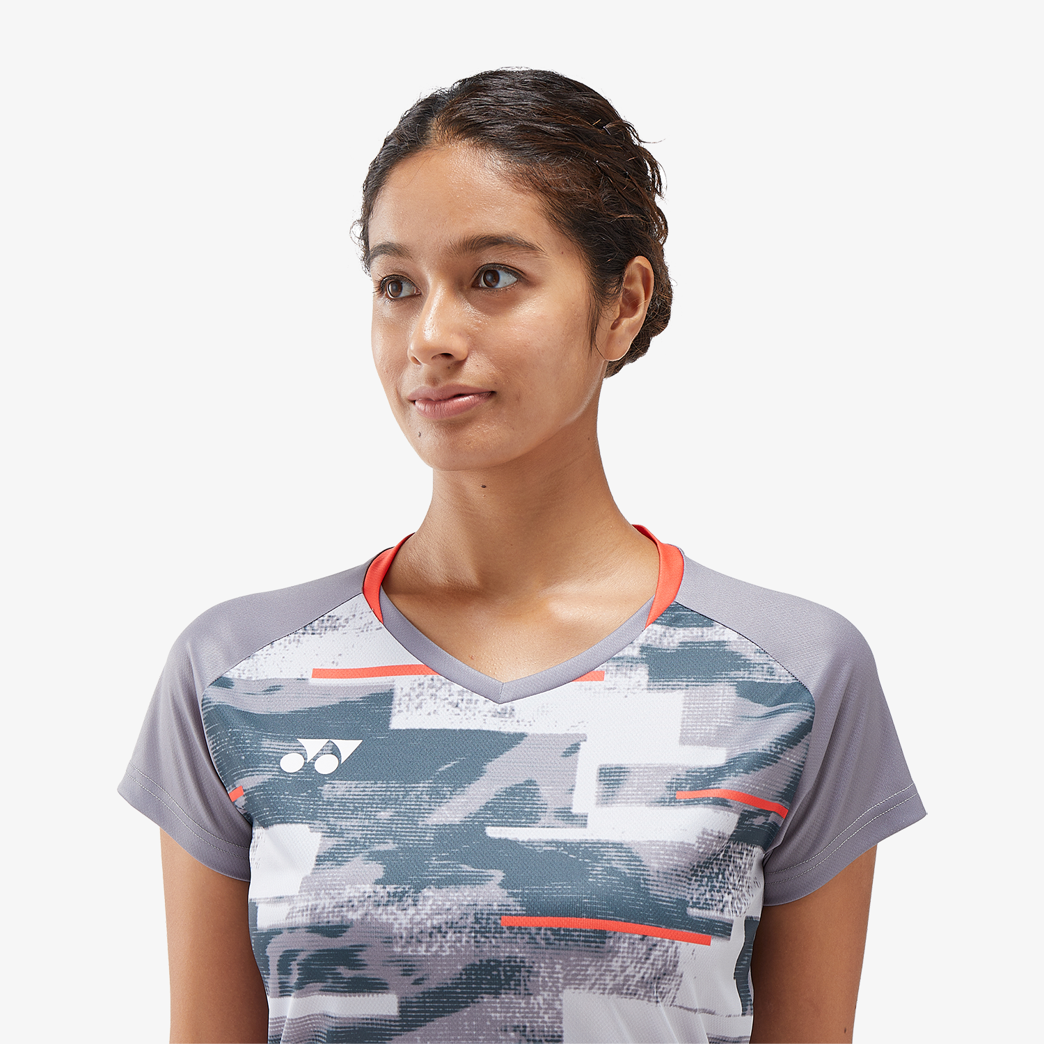 Yonex Women's Crew Neck Shirts YW0034 (Gray)
