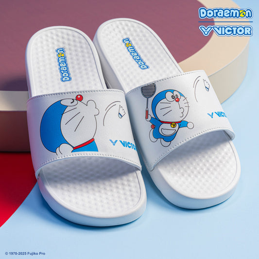 Victor x Doraemon Slippers 008DRM-A (White) (COMING SOON)