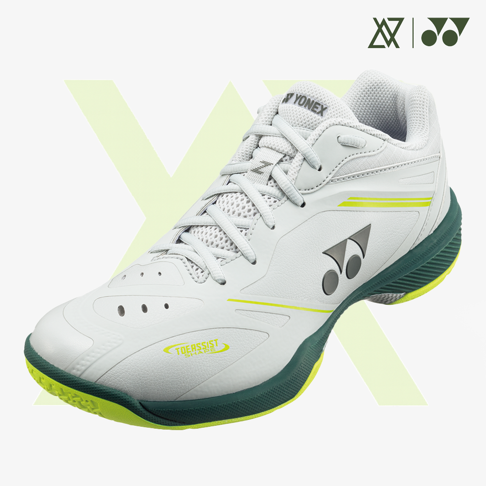Yonex x Viktor Axelsen Power Cushion 65 Z4 VA Wide Shoe (Grayish Beige) - PREORDER