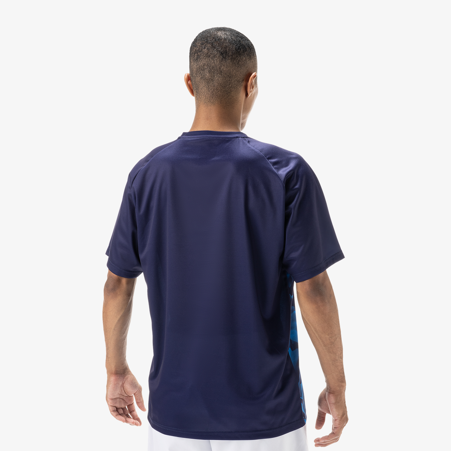 Yonex Men's Crew Neck Shirts YM0033 (Navy Blue)
