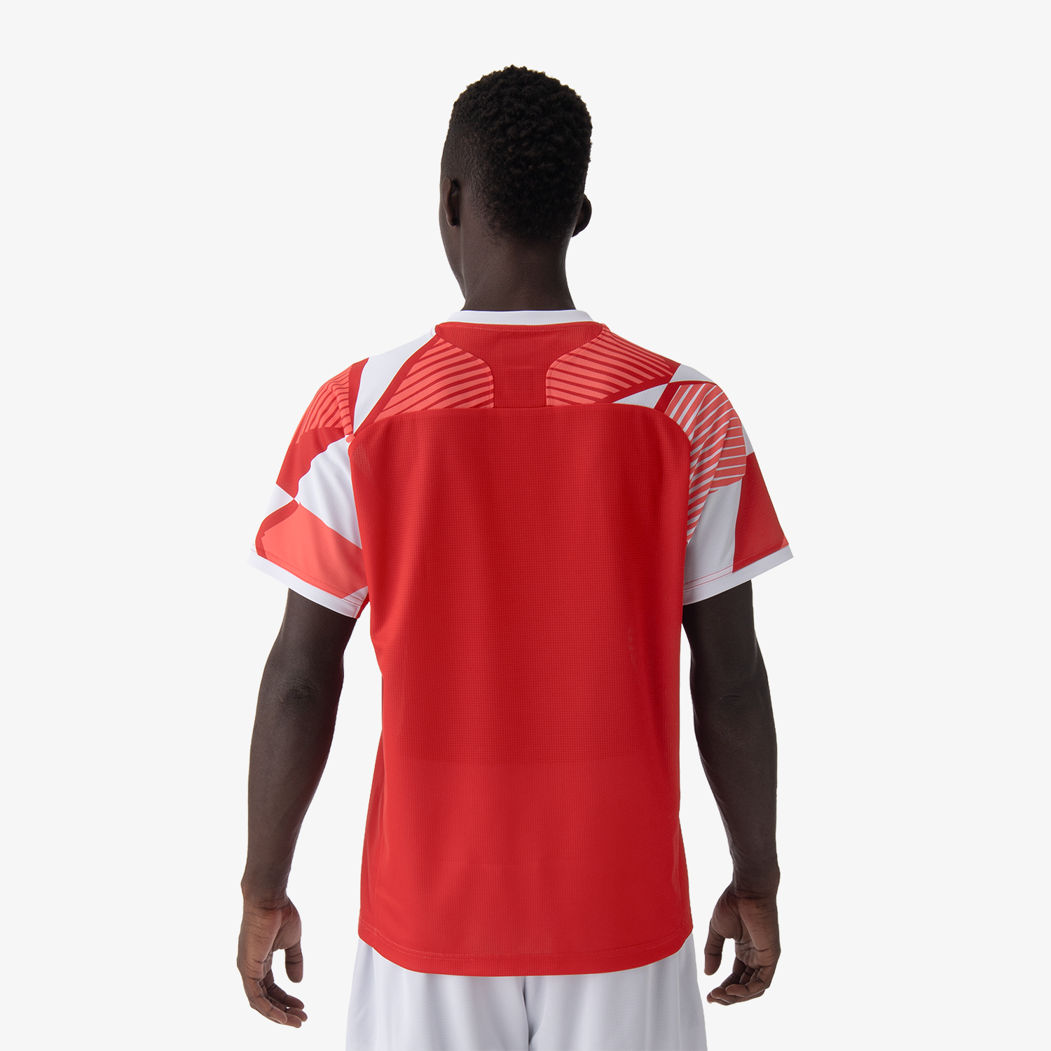 Yonex Men's Crew Neck Shirt 10635 (Tango Red)