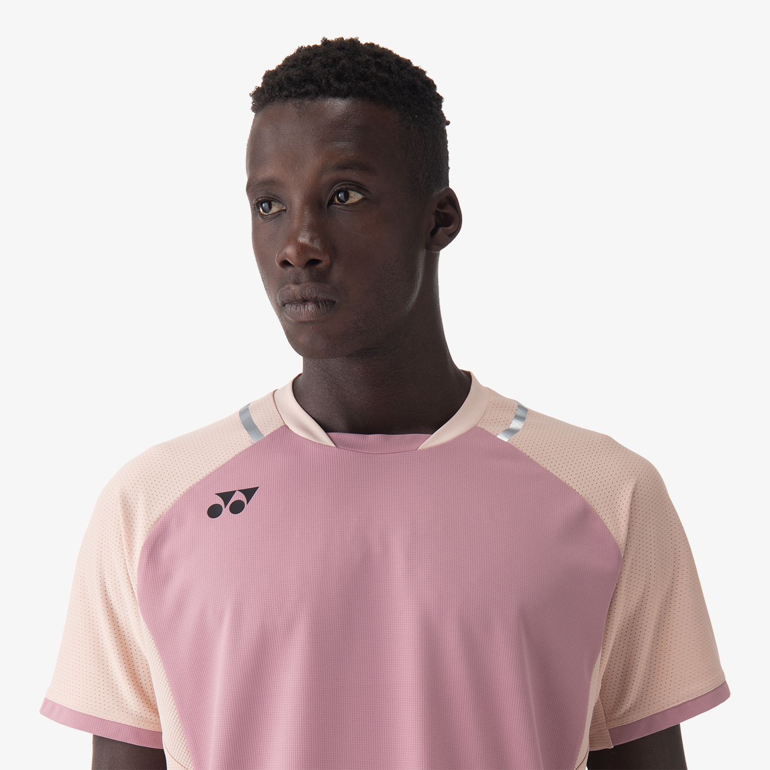 Yonex Men's Crew Neck Shirt 10633 (Pearl Rose)