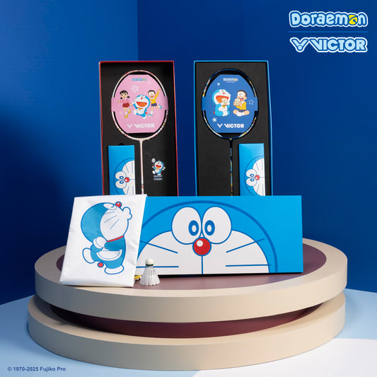 Victor x Doraemon Racket Combo Gift Box (DRM-SET-IB)