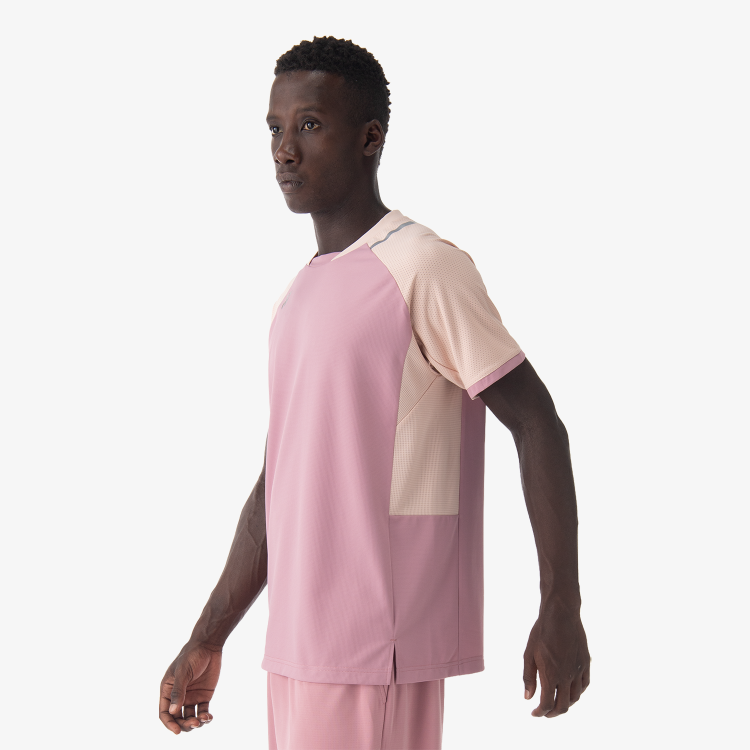 Yonex Men's Crew Neck Shirt 10633 (Pearl Rose)